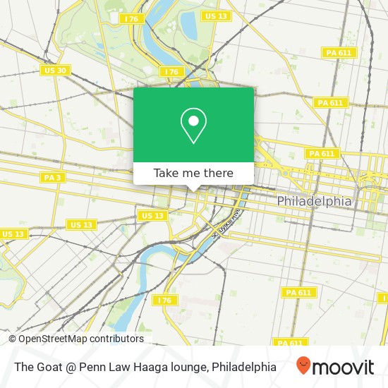 The Goat @ Penn Law Haaga lounge map