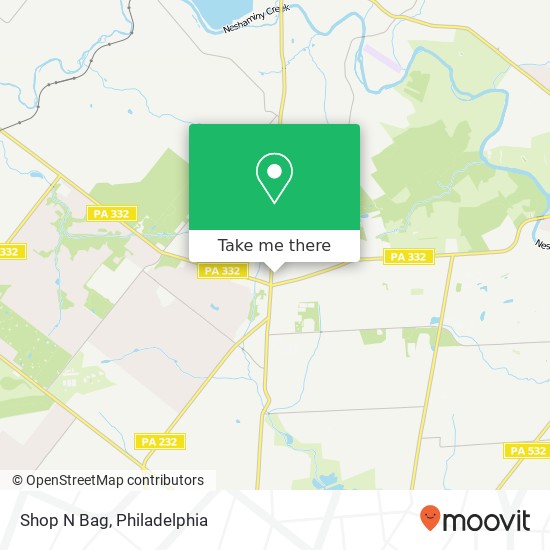 Mapa de Shop N Bag