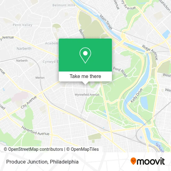 Produce Junction map