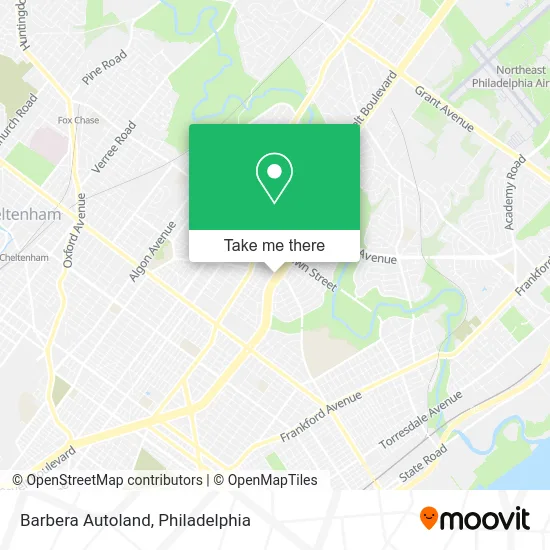 Barbera Autoland map