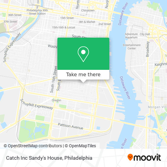 Mapa de Catch Inc Sandy's House