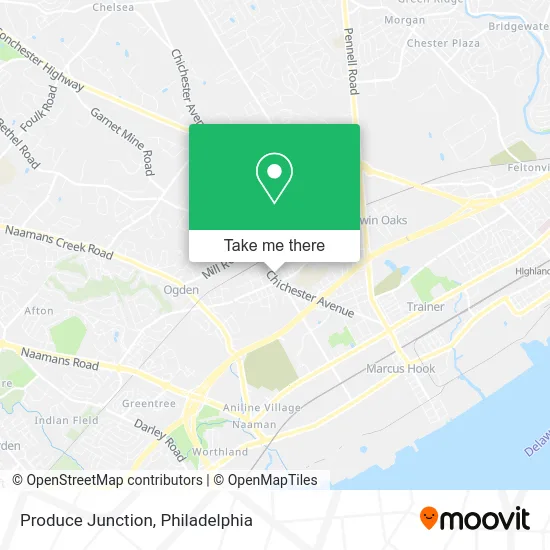 Produce Junction map