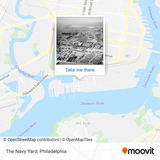 Mapa de The Navy Yard