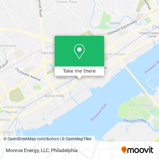 Monroe Energy, LLC map