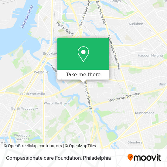 Mapa de Compassionate care Foundation