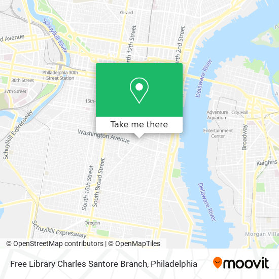 Free Library Charles Santore Branch map
