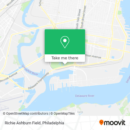 Richie Ashburn Field map