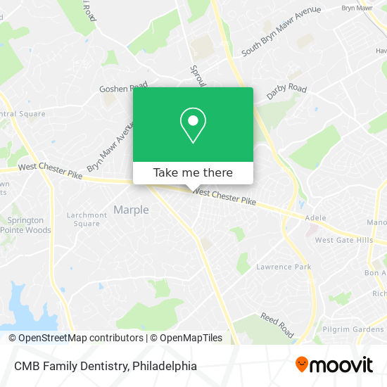 CMB Family Dentistry map