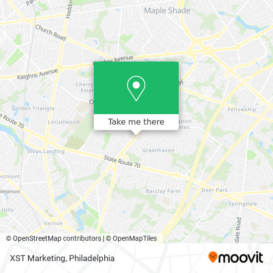 XST Marketing map