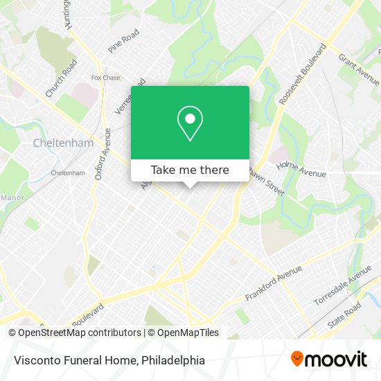 Visconto Funeral Home map