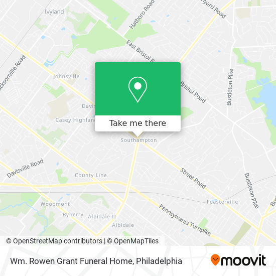 Mapa de Wm. Rowen Grant Funeral Home