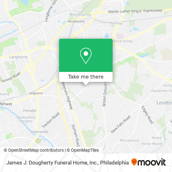 James J. Dougherty Funeral Home, Inc. map