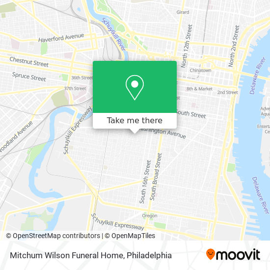 Mitchum Wilson Funeral Home map