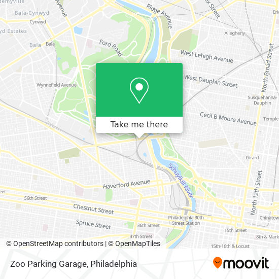 Mapa de Zoo Parking Garage