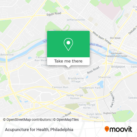 Acupuncture for Health map