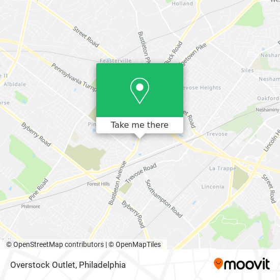 Overstock Outlet map