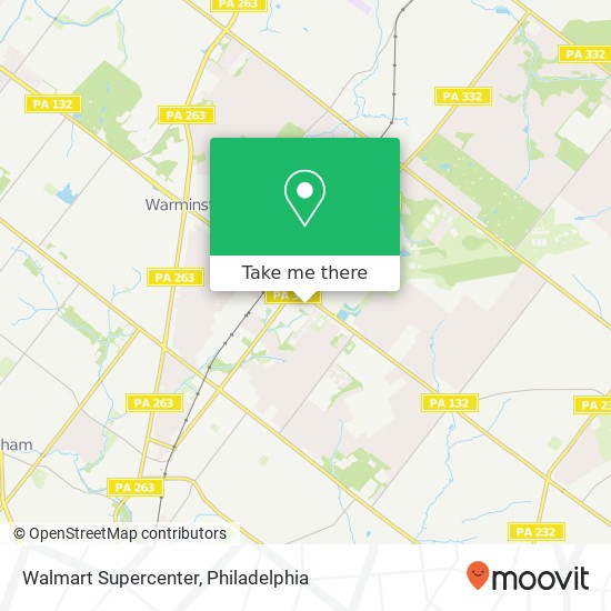 Walmart Supercenter map