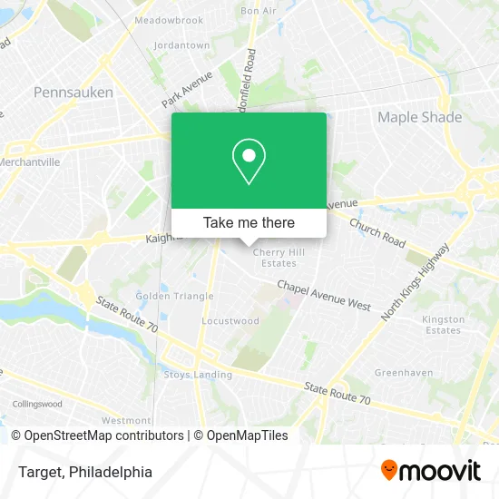 Target map