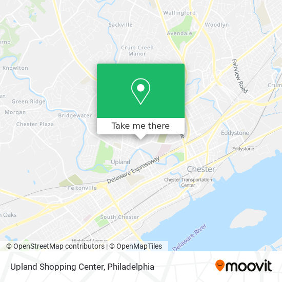 Mapa de Upland Shopping Center