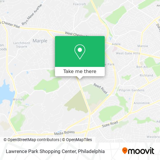 Lawrence Park Shopping Center map