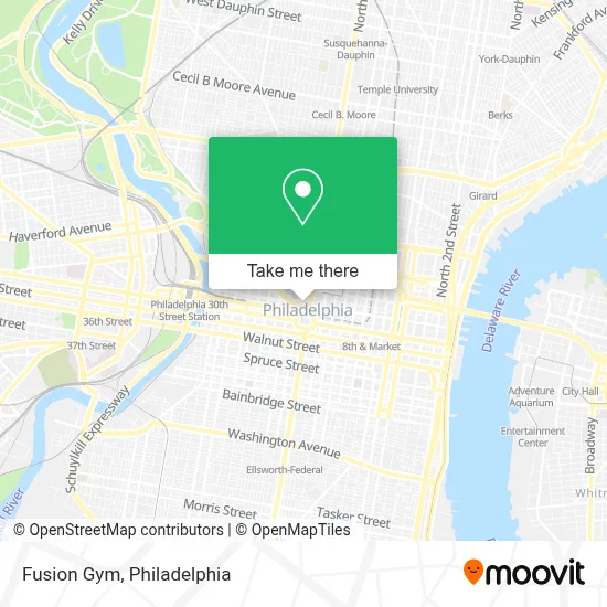 Fusion Gym map