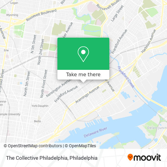 The Collective Philadelphia map