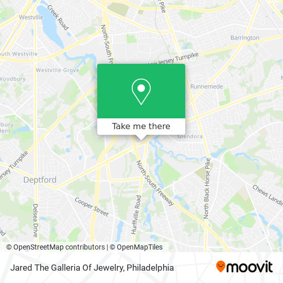 Jared The Galleria Of Jewelry map