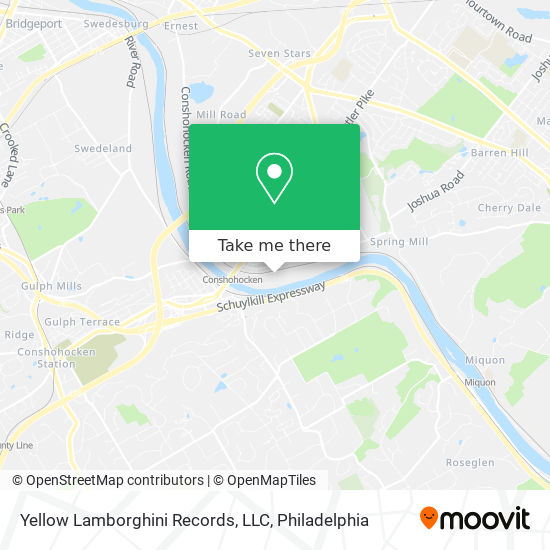 Mapa de Yellow Lamborghini Records, LLC