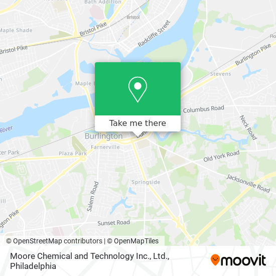 Mapa de Moore Chemical and Technology Inc., Ltd.