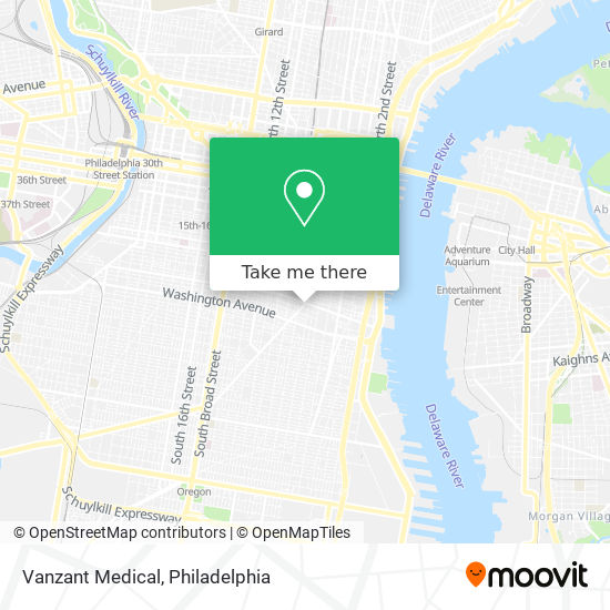 Mapa de Vanzant Medical