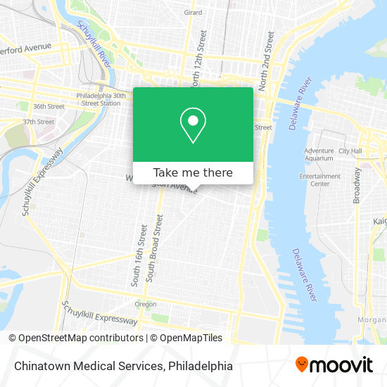 Mapa de Chinatown Medical Services