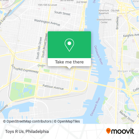 Toys R Us map