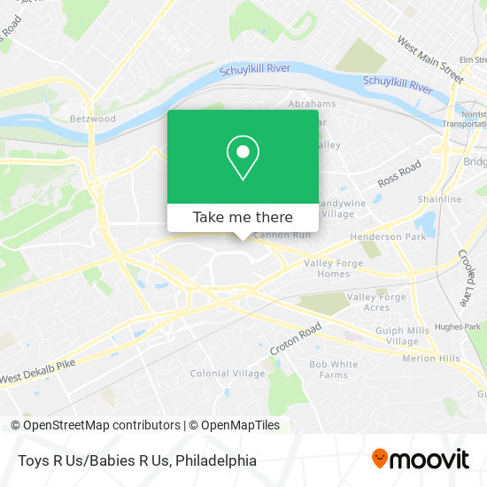 Toys  R  Us/Babies  R  Us map