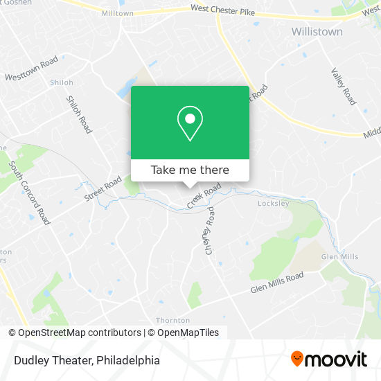 Mapa de Dudley Theater