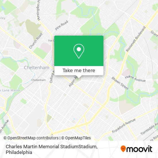 Charles Martin Memorial StadiumStadium map