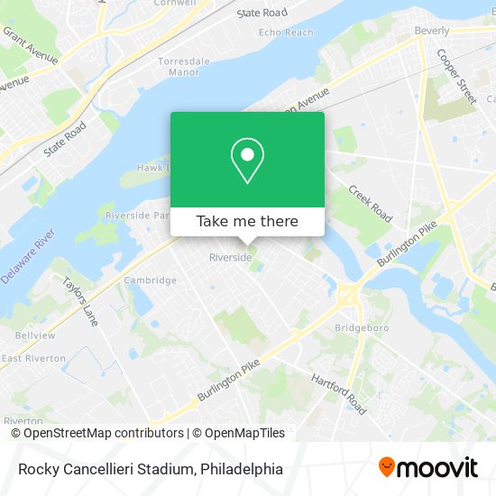 Rocky Cancellieri Stadium map