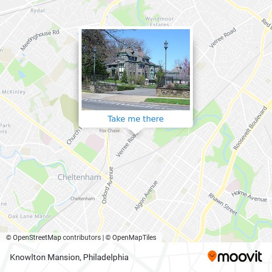 Mapa de Knowlton Mansion