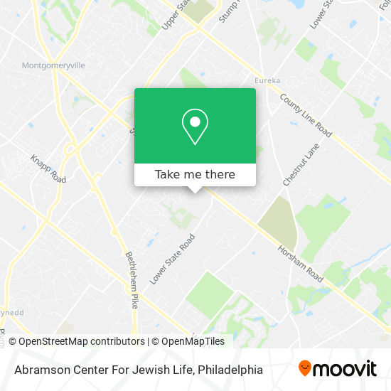 Abramson Center For Jewish Life map