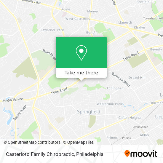 Casterioto Family Chiropractic map