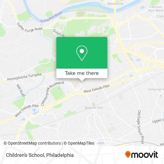 Children's School map