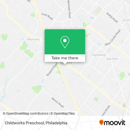 Mapa de Childworks Preschool