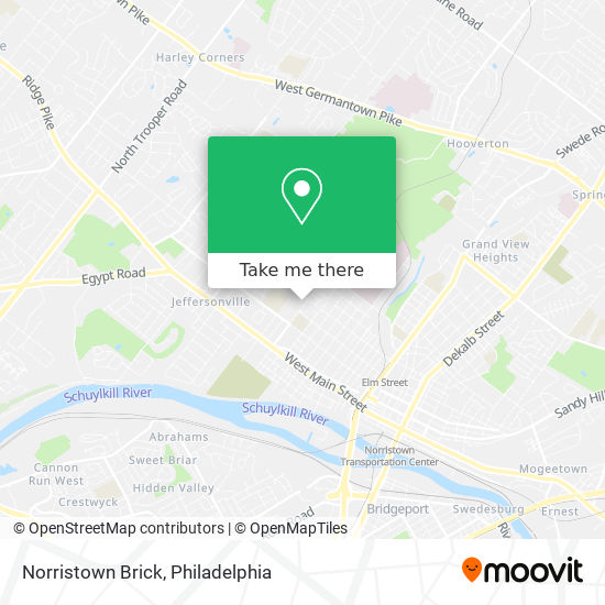 Norristown Brick map