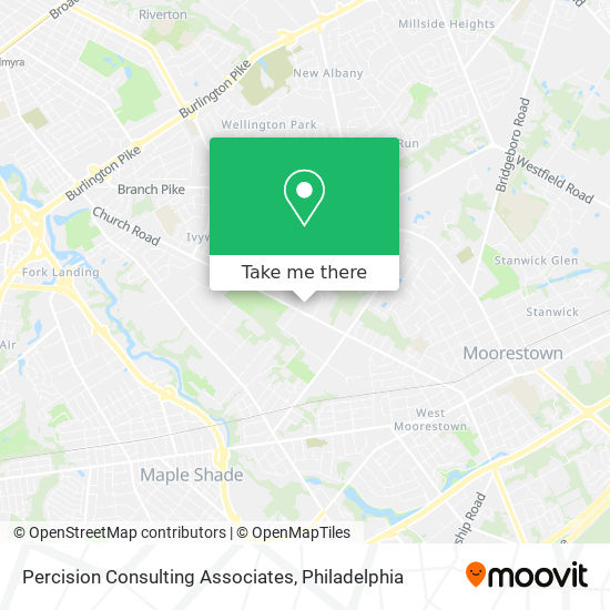 Percision Consulting Associates map