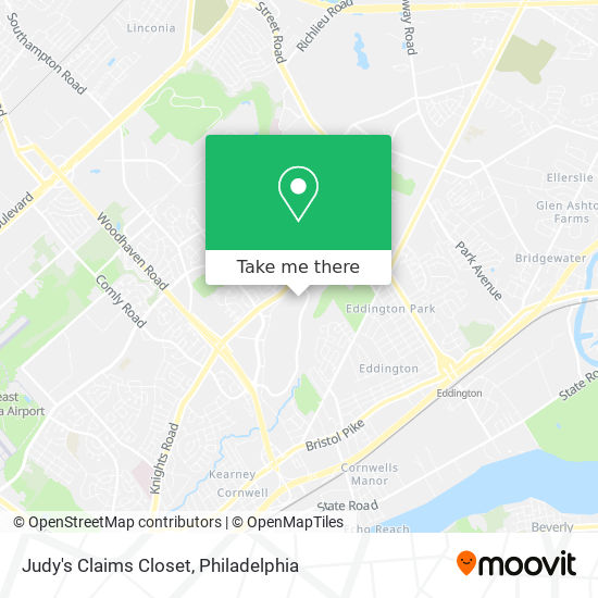 Judy's Claims Closet map