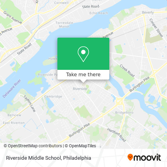 Mapa de Riverside Middle School