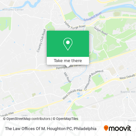 Mapa de The Law Offices Of M. Houghton PC