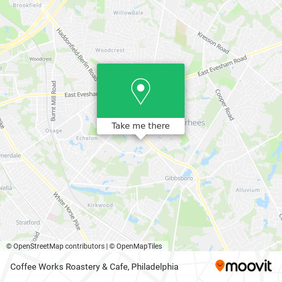 Mapa de Coffee Works Roastery & Cafe