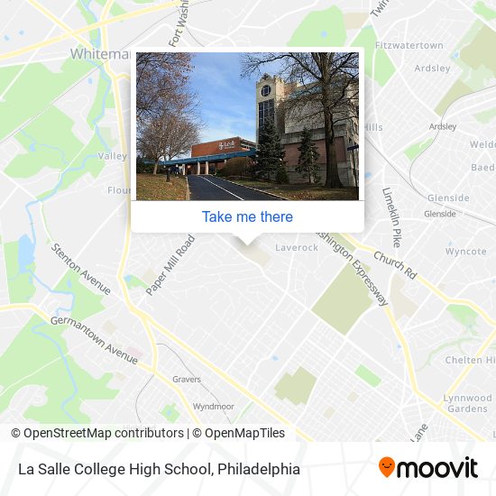 Mapa de La Salle College High School