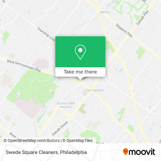 Swede Square Cleaners map