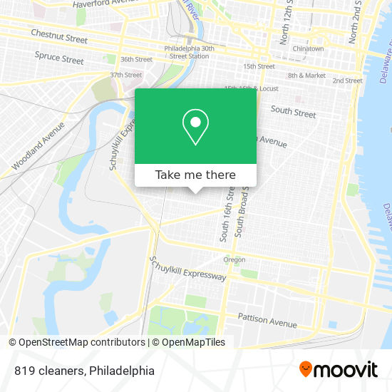 819 cleaners map